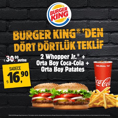 Burger king paket menü